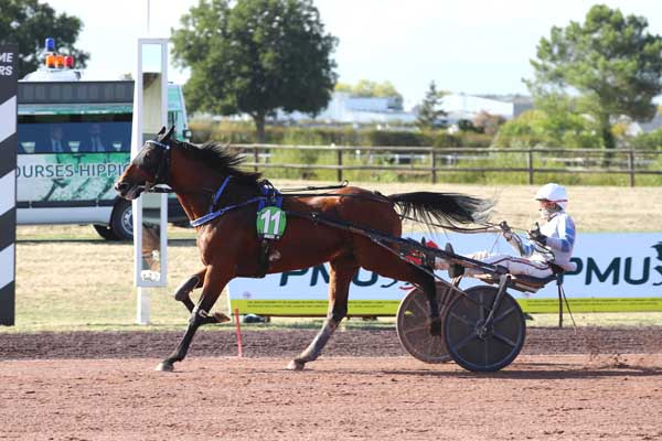 Photo d'arrivée de la course pmu PRIX DE SAINT BARTHELEMY-D'ANJOU à ANGERS le Mercredi 9 septembre 2026