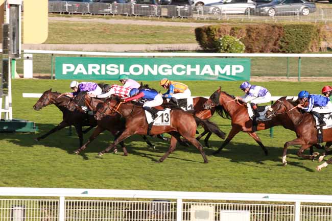Photo d'arrivée de la course pmu PRIX DE LA RUE DU CHEMIN VERT à LONGCHAMP le Jeudi 10 septembre 2026