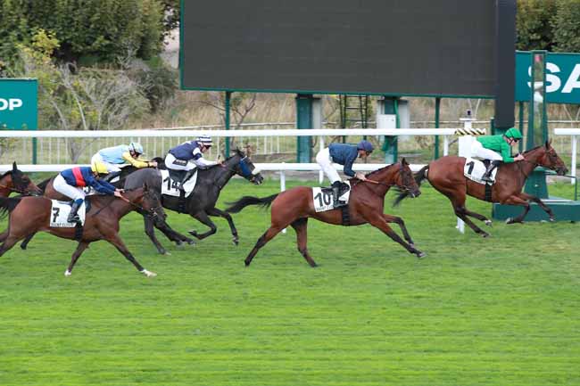 Photo d'arrivée de la course pmu PRIX DU LIEU PLAISANT à SAINT CLOUD le Vendredi 11 septembre 2026