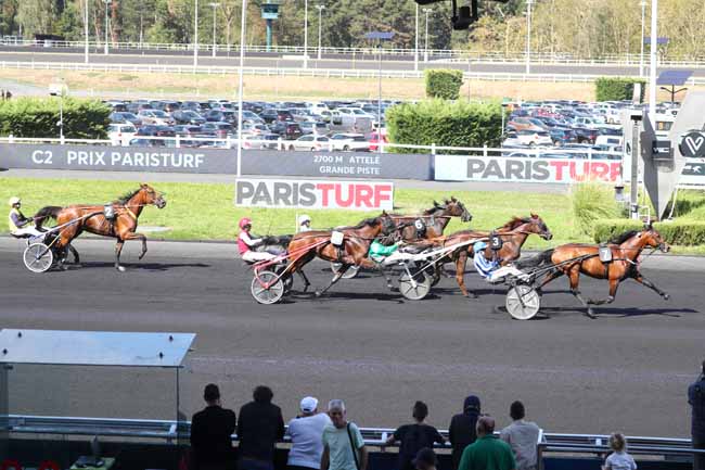 Photo d'arrivée de la course pmu PRIX PARISTURF à PARIS-VINCENNES le Samedi 12 septembre 2026