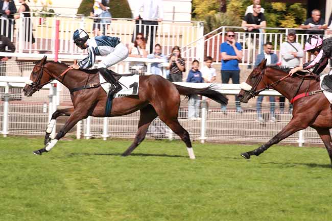 Photo d'arrivée de la course pmu PRIX FINOT - POULICHES à AUTEUIL le Samedi 12 septembre 2026