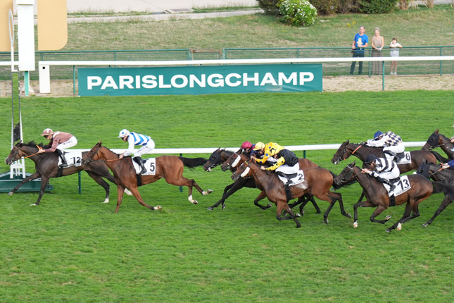 Photo d'arrivée de la course pmu PRIX DE PONTHIEU à LONGCHAMP le Dimanche 13 septembre 2026