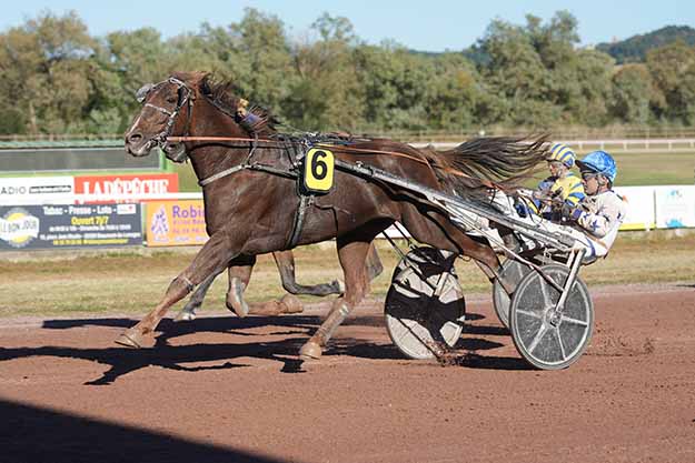 Photo d'arrivée de la course pmu PRIX DE L'HIPPODROME DE BORDE-VIEILLE à BEAUMONT DE LOMAGNE le Lundi 14 septembre 2026