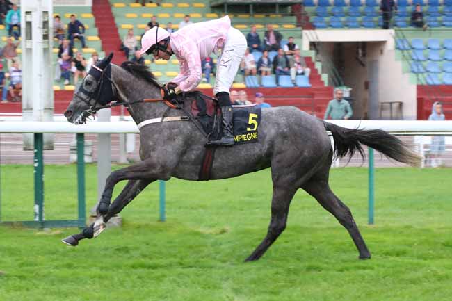 Photo d'arrivée de la course pmu PRIX LOUIS CHAMPION à COMPIEGNE le Mercredi 30 septembre 2026