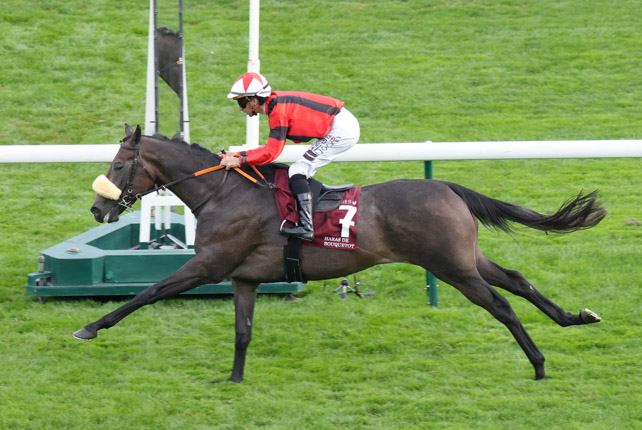 Photo d'arrivée de la course pmu ARQANA SERIES - HARAS DE BOUQUETOT - CRITERIUM D'AUTOMNE à LONGCHAMP le Samedi 3 octobre 2026