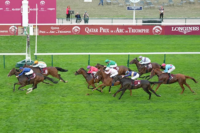 Photo d'arrivée de la course pmu QATAR PRIX DE LA PLACE DE LA CONCORDE à LONGCHAMP le Samedi 3 octobre 2026