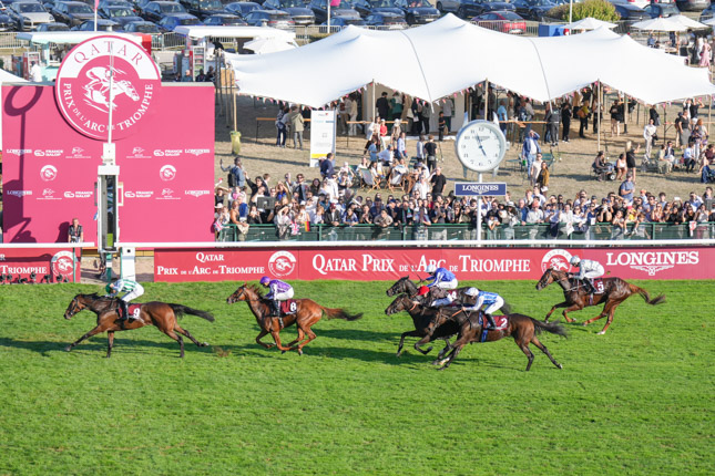 Photo d'arrivée de la course pmu PRIX DE L'OPERA LONGINES à LONGCHAMP le Dimanche 4 octobre 2026