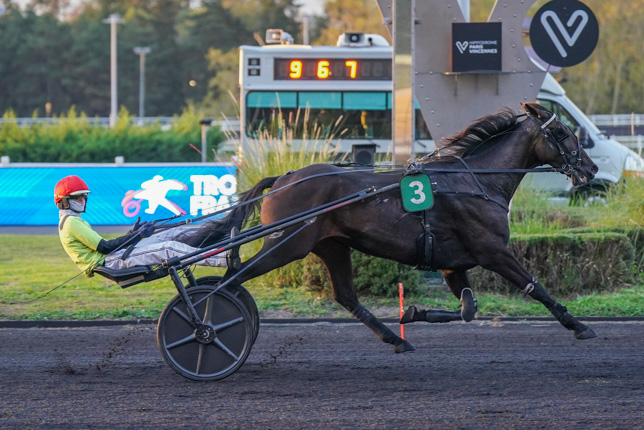 Photo d'arrivée de la course pmu PRIX KOLGA à PARIS-VINCENNES le Mardi 6 octobre 2026
