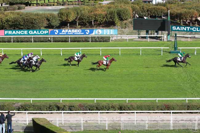 Arrivée quinté pmu PRIX DE VERSAILLES à SAINT CLOUD