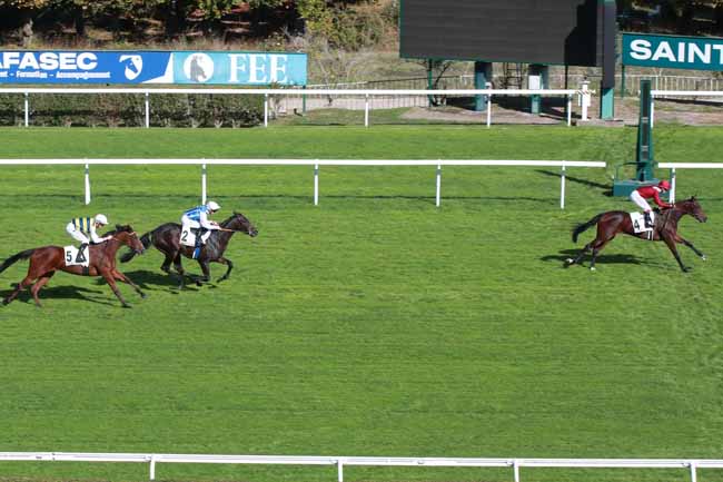 Photo d'arrivée de la course pmu PRIX ESMERALDA à SAINT CLOUD le Jeudi 8 octobre 2026