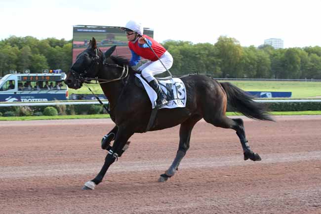 Photo d'arrivée de la course pmu SAINT-LEGER DES TROTTEURS à CAEN le Samedi 10 octobre 2026