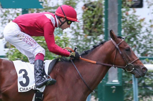 Photo d'arrivée de la course pmu CRITERIUM DE MAISONS-LAFFITTE à CHANTILLY le Samedi 10 octobre 2026