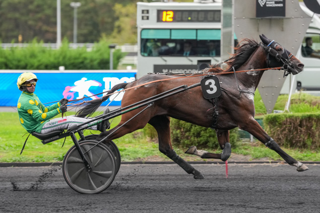 Photo d'arrivée de la course pmu PRIX CYRENE à PARIS-VINCENNES le Mardi 13 octobre 2026