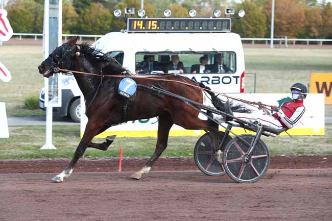 Photo d'arrivée de la course pmu PRIX OSCAR COLLARD à REIMS le Mercredi 14 octobre 2026
