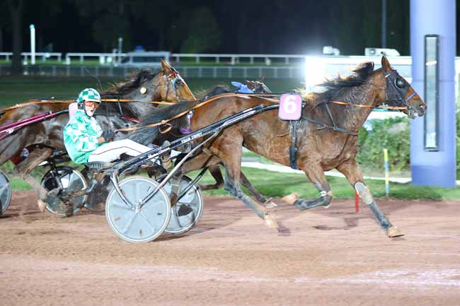 Photo d'arrivée de la course pmu PRIX DE LA PORTE DE LA CHAPELLE à ENGHIEN le Jeudi 15 octobre 2026