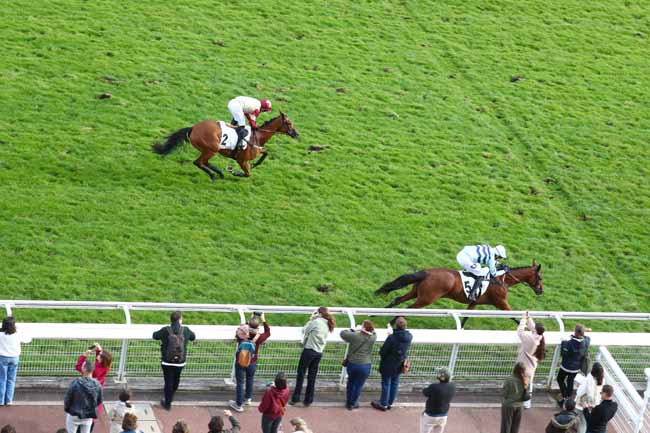 Photo d'arrivée de la course pmu PRIX ADRIEN BESNOUIN à AUTEUIL le Samedi 17 octobre 2026