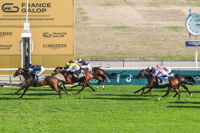Arrivée quinté pmu PRIX RIEUSSEC à LONGCHAMP