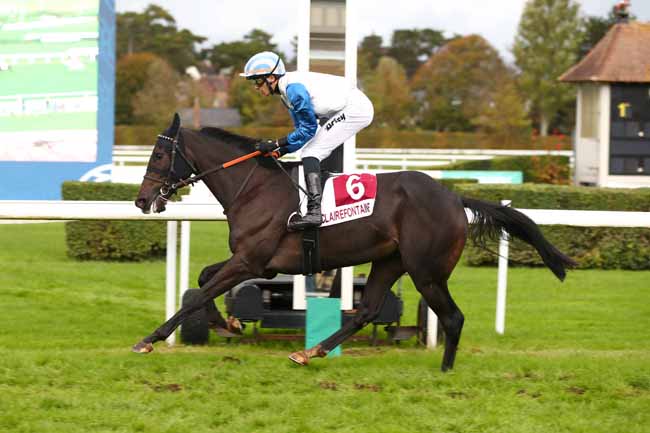 Photo d'arrivée de la course pmu PRIX MERCI AUX PRO DES COURSES VENUS A CLAIREFONTAINE (PRIX DES ASTRANCES) à CLAIREFONTAINE le Mardi 20 octobre 2026