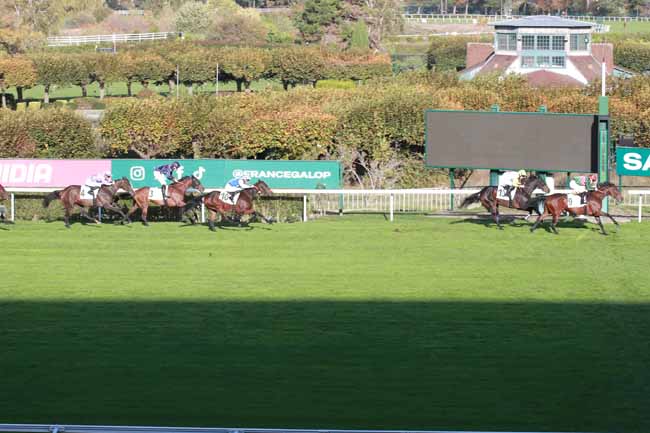 Arrivée quinté pmu PRIX DE L'ELEVAGE à SAINT CLOUD