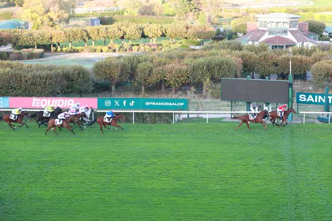 Photo d'arrivée de la course pmu PRIX DES HARAS à SAINT CLOUD le Dimanche 25 octobre 2026
