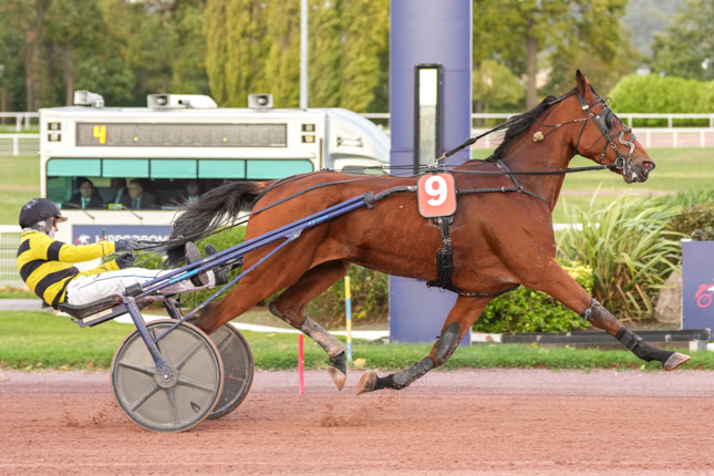 Photo d'arrivée de la course pmu PRIX DE LA PORTE D'AUBERVILLIERS à ENGHIEN le Dimanche 25 octobre 2026