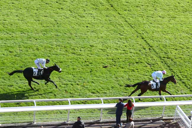 Photo d'arrivée de la course pmu PRIX HUNORISK à AUTEUIL le Mercredi 28 octobre 2026