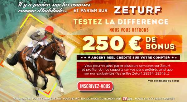 Week-end de l'obstacle: Profitez du bonus de 250€ offert par ZeTurf