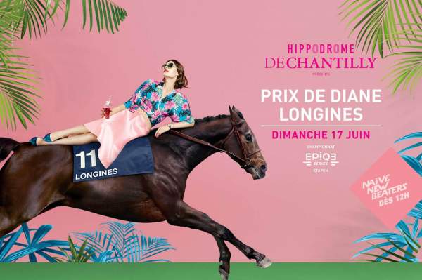La photo de Affiche Du Prix De Diane Longines 2018 Hippodrome de Chantilly