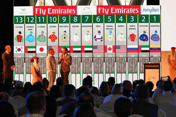 La photo de World Cup Dubai 2019 Tirage des places à la corde