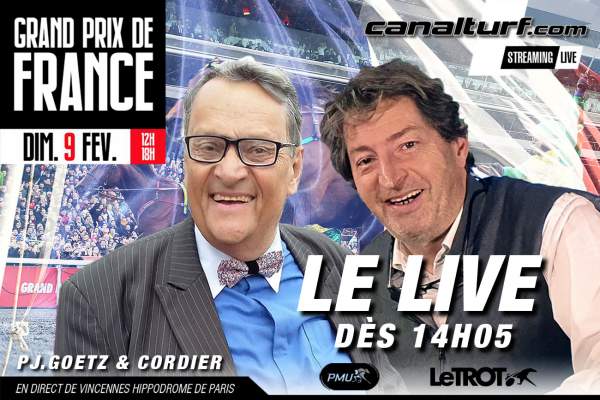 La photo de Emission Live Grand Prix De France 2020 PJ. Goetz et D. Cordier