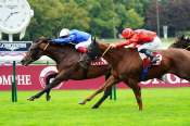 La photo de Real World Arrivée PMU QATAR PRIX DANIEL WILDENSTEIN Hippodrome de Paris Longchamp
02/10/2021