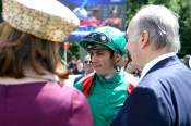 La photo de XXXXX Christophe Soumillon jockey Aga Khan Studs 