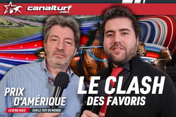 La photo de Le Clash Des Favoris, Prix D'amÃ©rique 2023 Legend Race 
