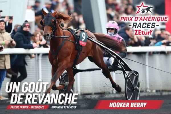 La photo de Hooker Berry Prix de France 2023 - Prix d'AmÃ©rique Races ZEturf