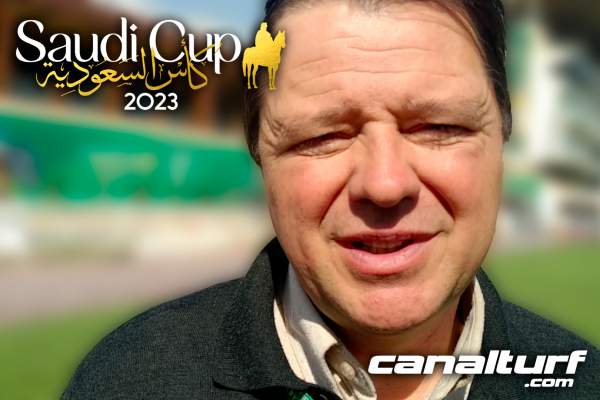 La photo de Charles Gourdain Saudi Cup 2023