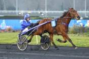 La photo de Haddock Du Clos Arrivée Prix de Villedieu Hippodrome de Vincennes 