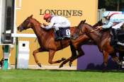 La photo de Caramelito Arrivée Quinté+ Pmu Handicap de la Fête Nationale à ParisLongchamp