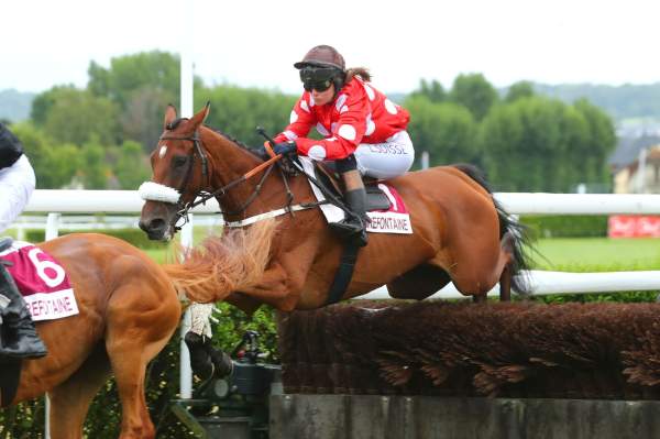 Photo de JEUNE MARIEE cheval de HAIES