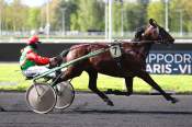 La photo de Hemilio Pierji arrivée PMU Prix Bavaria à Vincennes