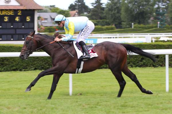La photo de Ozat arrivée pmu Prix de La Cour Rectangle à Clairefontaine