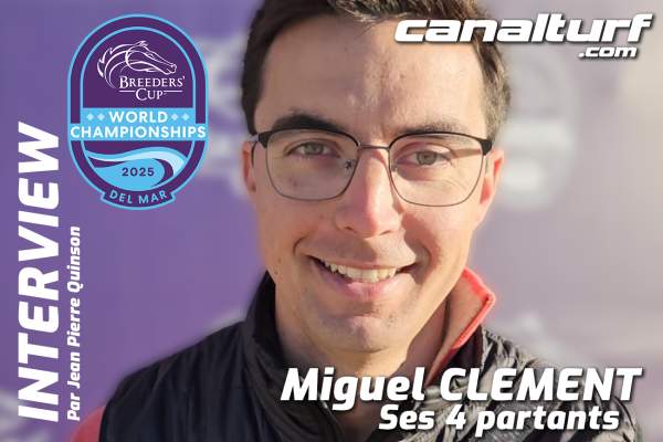 La photo de Miguel CLEMENT Breeders Cup 2025