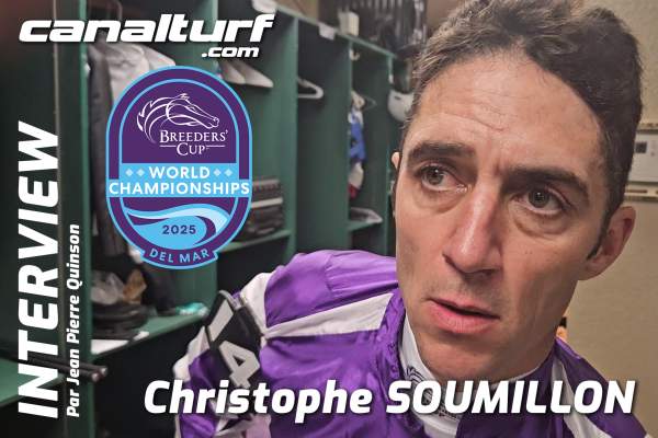 La photo de Christophe Soumillon Breeders' Cup 2025