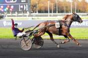 La photo de Kaline De Vivoin Arrivée Quinté+ Pmu Prix De Maure-De-Bretagne à PARIS-VINCENNES