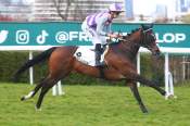 La photo de Honguemare arrivée pmu Prix Riverqueen à Saint-Cloud