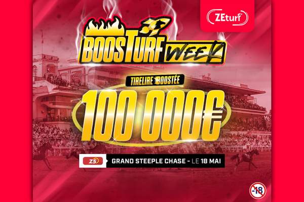 La photo de Zeturf Offre Tirelire 100 000 Euros Grand Steeple-chase De Paris 2025