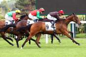 La photo de Riyabovka arrivée Quinté+ pmu Prix Pistol Packer à Saint-Cloud