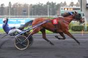 La photo de Rikita Jp arrivée Quinté+ pmu Prix Dominik Cordeau à Vincennes