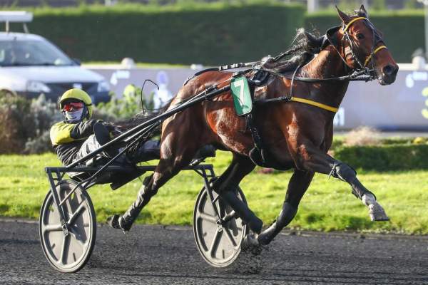 La photo de Maitre Jacques Arrivée PMU Prix Ephrem Houel à Vincennes