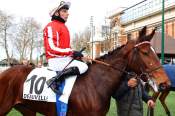 La photo de Warriors Whisper arrivée pmu Prix du Nice Havrais à Deauville