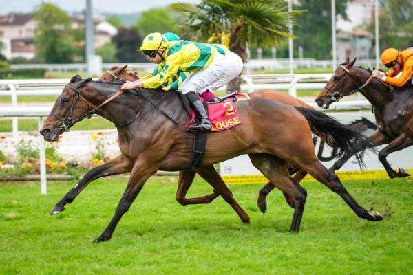 La photo de Horizon Dore Arrivée Le Vase d'Argent - 3e étape du Défi du Galop 2026 à Toulouse
